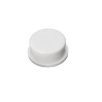 Knoflík pro mikrospínač - Bílý, 12 x 12 x 7,3 mm