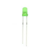 LED dioda - Zelená, 3 mm