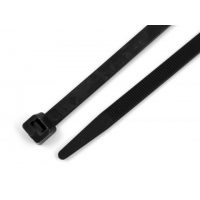 Stahovací nylonový pásek CV-165W - UV černý, 165 x 2,5 mm