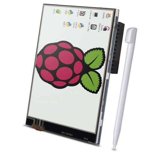 Foto - TFT LCD dotykový shield pro Raspberry PI - 3,5"