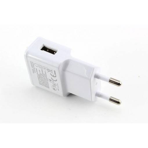 Foto - Univerzální USB nabíječka do zásuvky 5V 2A bílá