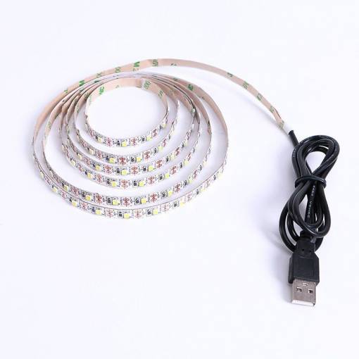 Foto - LED pásek teplá bílá - USB napájení, 1m