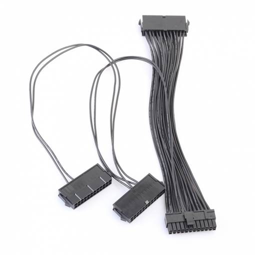 Foto - Napájecí kabel ATX 20+4Pin Triple 3 PSU PCI-E Express pro těžbu kryptoměn