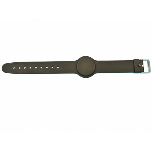 Foto - RFID čipové náramkové hodinky 125KHz - Zapínací, černý