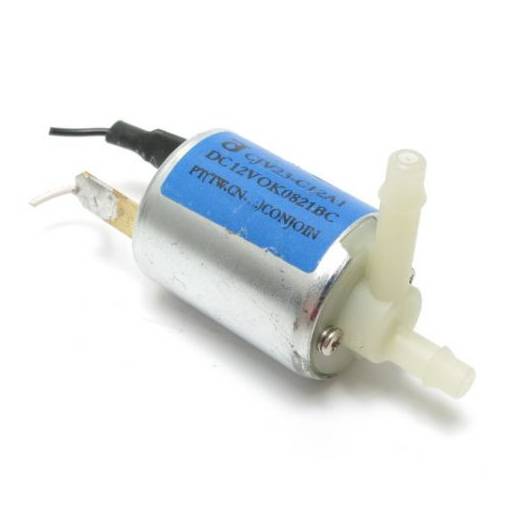Foto - Plastový solenoidový ventil pro plyny, vodu, vzduch 12V DC - použitý