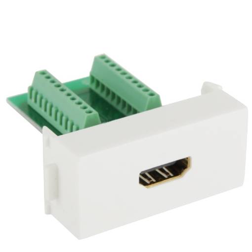 Foto - HDMI panelový konektor samice - 19 pin svorkovnice