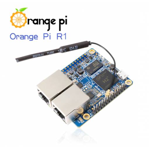 Foto - Orange Pi R1: H2 + 256MB Quad Core Cortex-A7
