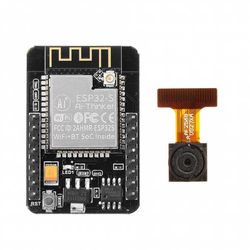 Foto - Vývojová deska ESP32-CAM, WiFi + Bluetooth s kamerovým modulem OV2640
