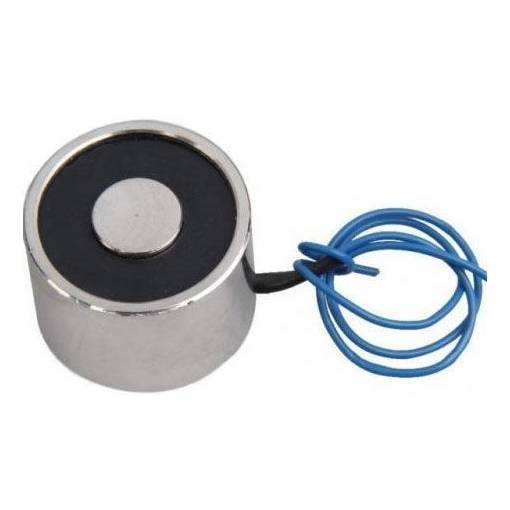 Foto - Přídržný elektromagnet s permanentním magnetem - 12V, 1kg/10N - 12 x 12 mm