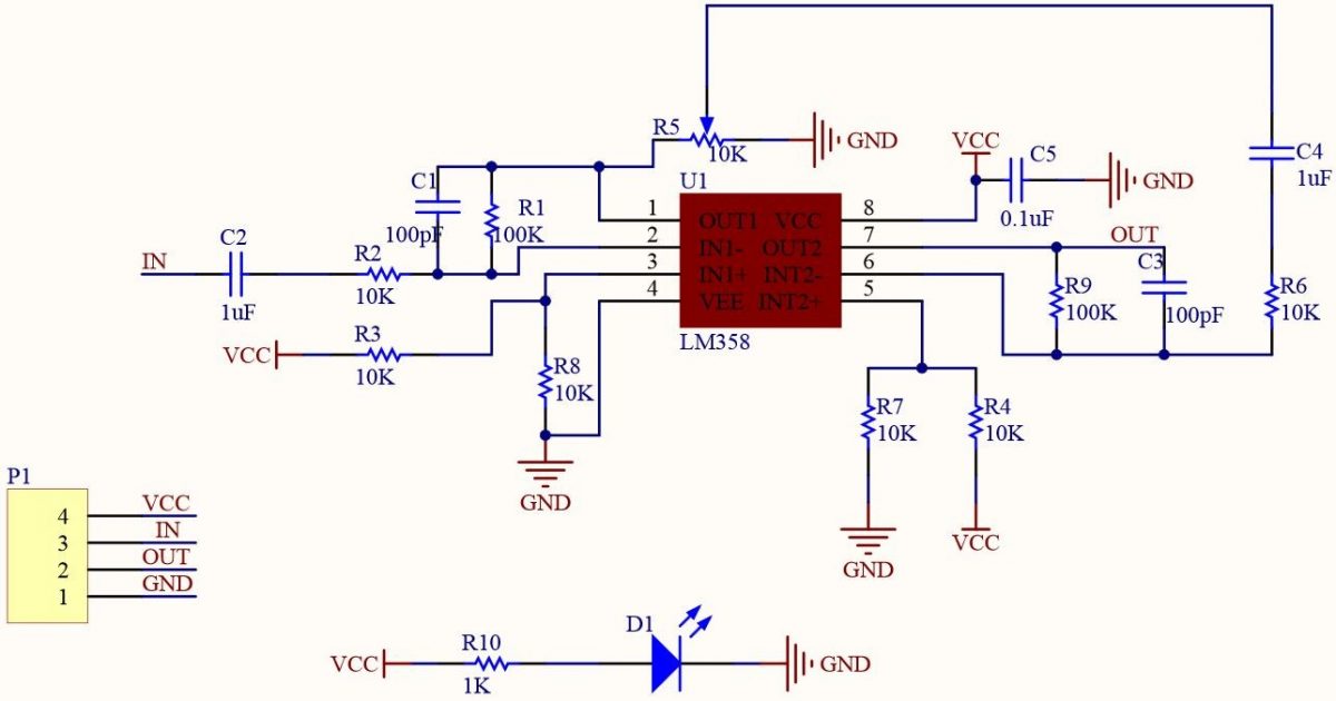 Operational Amplifier Arduino - Circuit Diagram Images